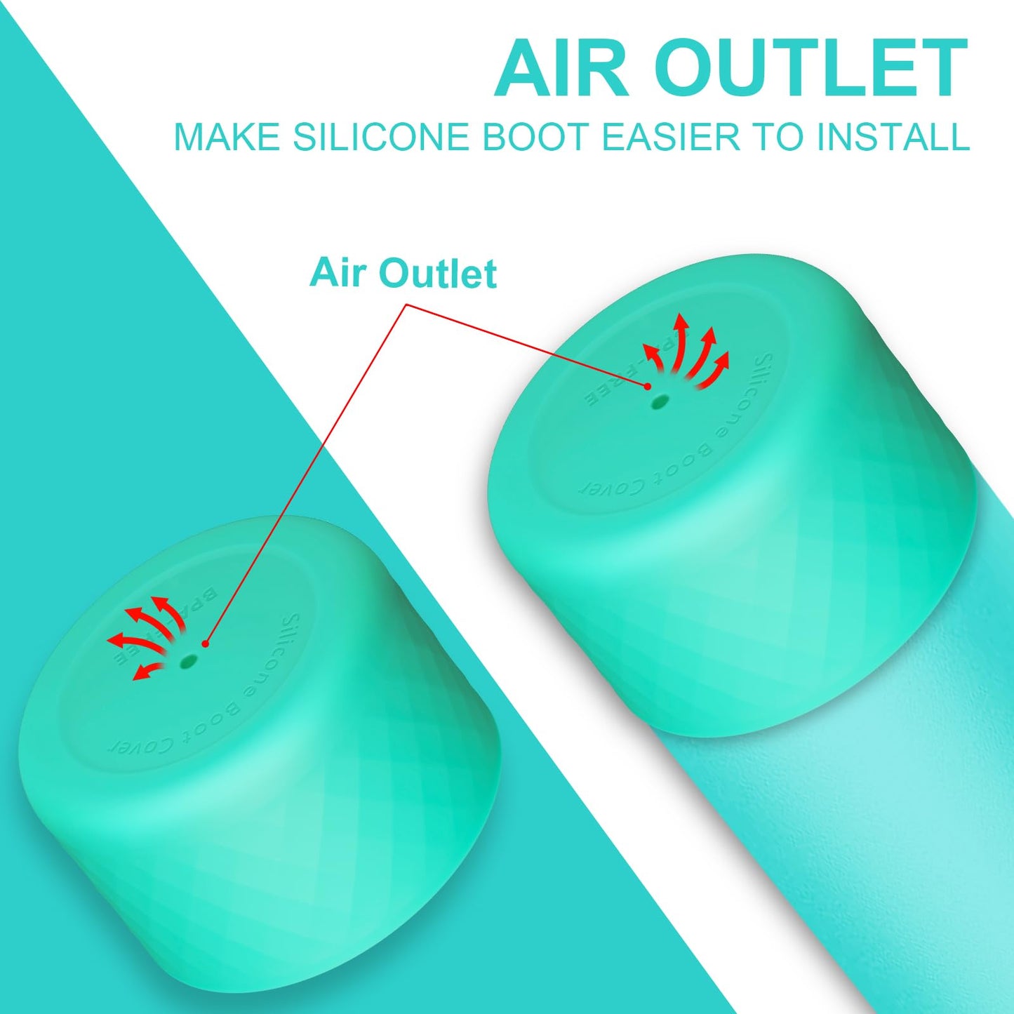 YOUCOX Silicone Boot for Owala Water Bottle 32 oz, Anti-Slip Protective Sleeve for FreeSip/Twist/Flip Stainless Steel Water Bottles, Bottom Cover for Owala Accessories, BPA Free, Dishwasher Safe