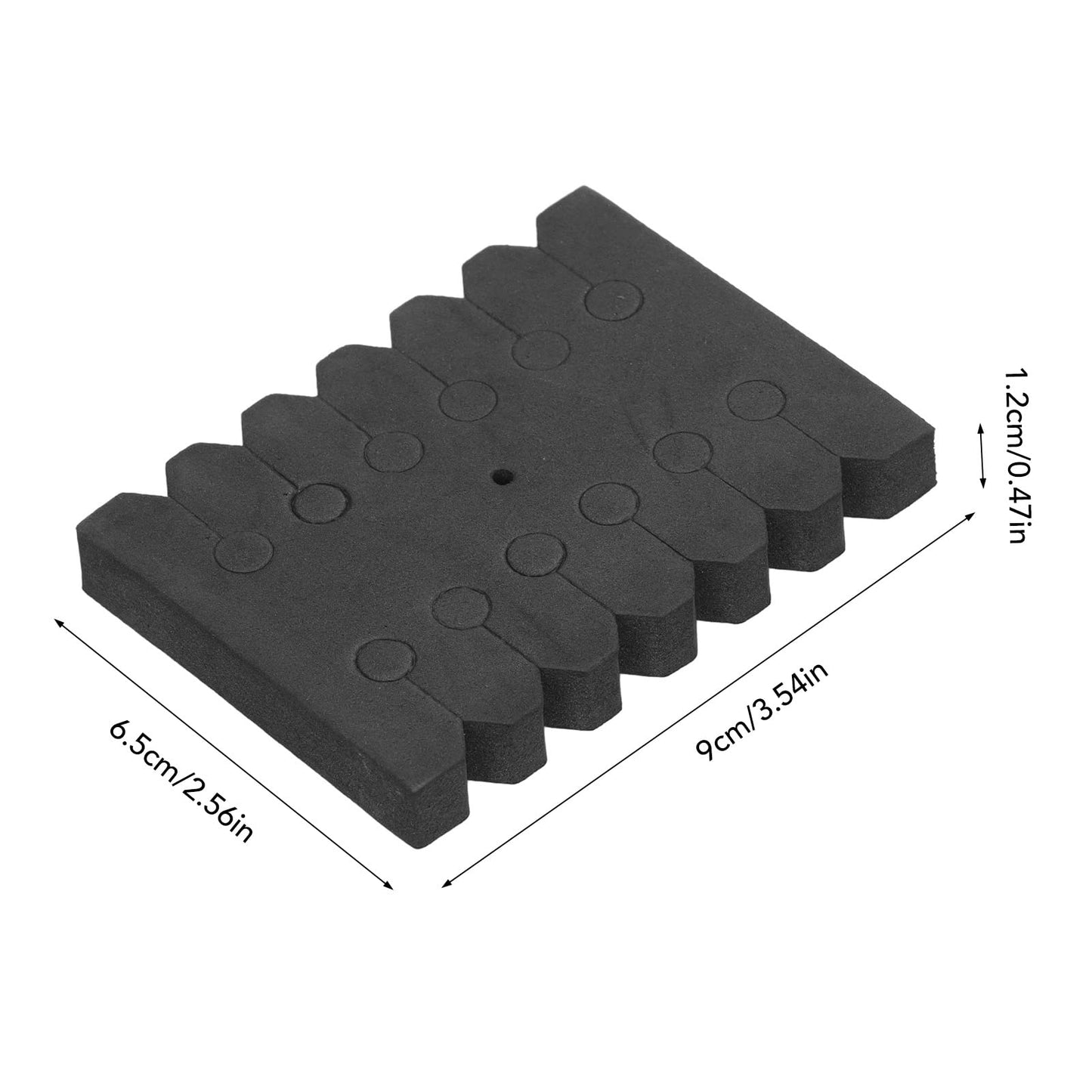 Alomejor 20Pcs Archery Rack, Convenient EVA Separator for 12 Arrows, Easy to Carry and from Friction