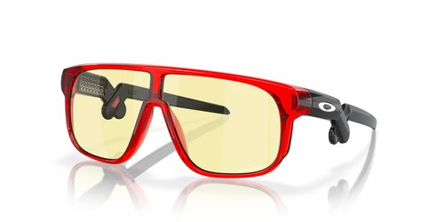 Oakley Youth Kids' OJ9012 Inverter Aviator Sunglasses, Crystal Red/Black Ink/Prizm Gaming, 58 mm