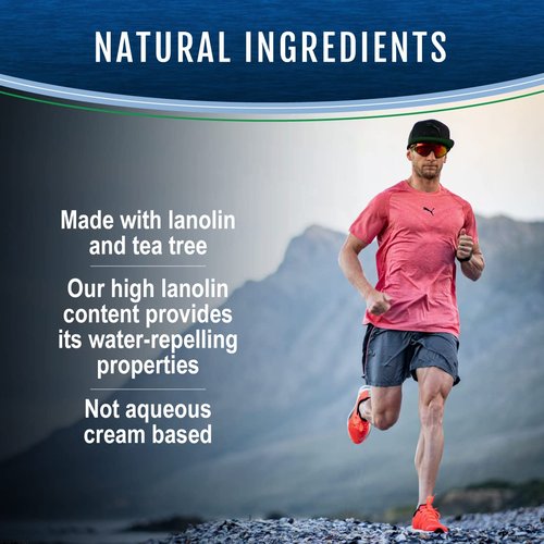 Chafing Relief Barrier Balm - Anti-Chafe Cream for Cycling & Sports - Water-Resistant Skin Defense - 10 Sachets