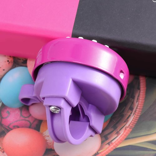 Toddmomy Chrysanthemum Bell Bike Bell Ring for Kids Girls Bike Attachment for Kids Kid Flower Bicycle Bike Horn Bicycle Funny Tricycle for Bicycle Rosy
