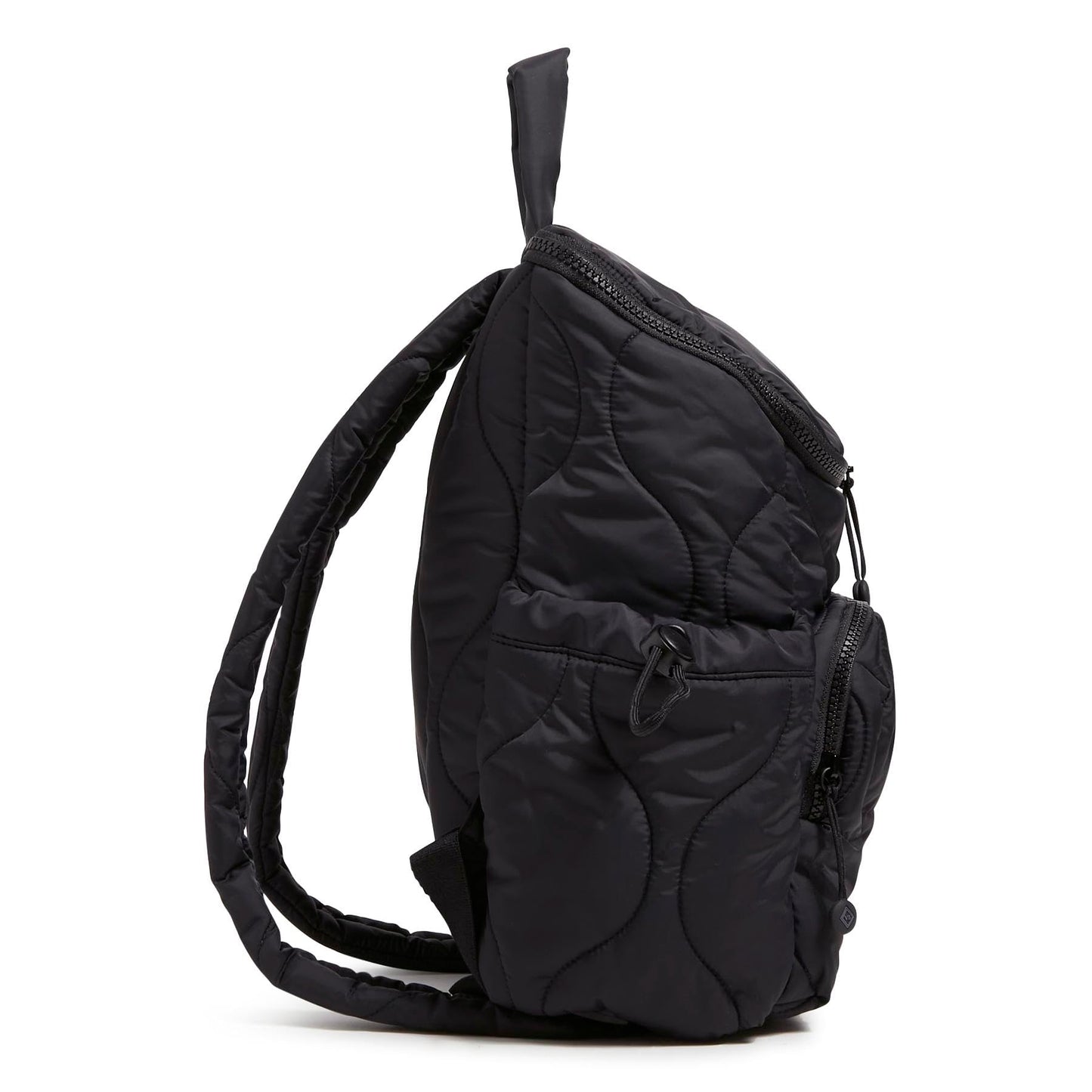 Vera Bradley Women's Featherweight Backpack Bookbag, Black, One Size