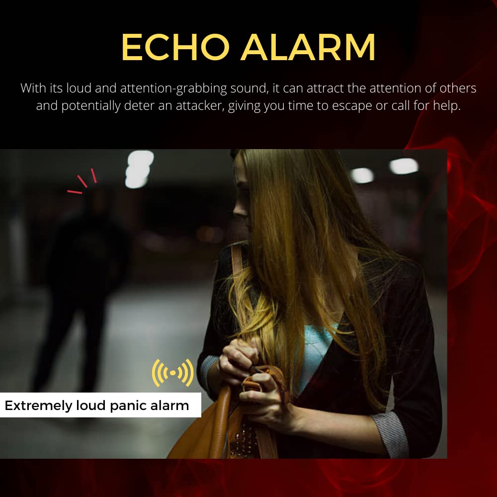 TRAMERICAA Pulse Shot 3-in-1 Phone Taser: 1.6 microCoulomb Stun Gun, 120 dB Panic Alarm, and Strobing Flashlight - Ultimate Self Defense Tool