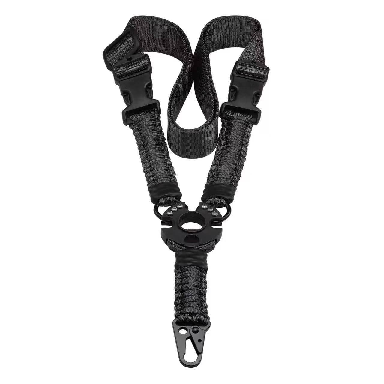 LECPECON Molle Pouches Compact Water-Resistant EDC Pouch Sling Black