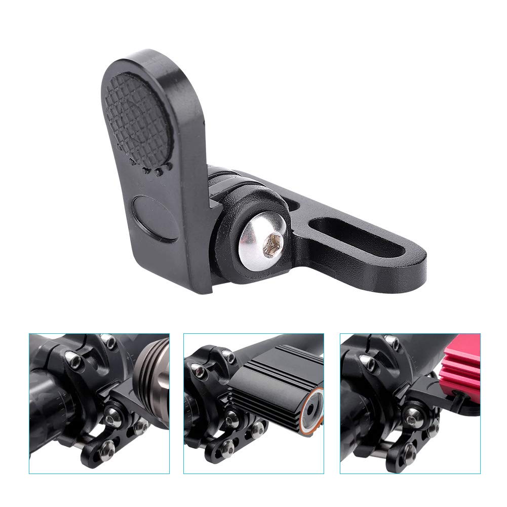 Bicycle Fork Mount Bike Headlight Bracket, Lightweight Easy Install Bicycle Handlebar Light Bracket for Mountain Road Bike