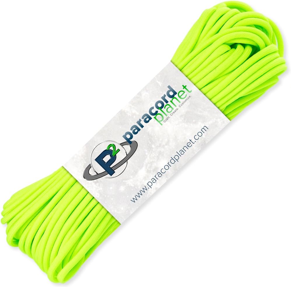Paracord Planet Mil-Spec Commercial Grade 550lb Type III Nylon Paracord Solid Colors