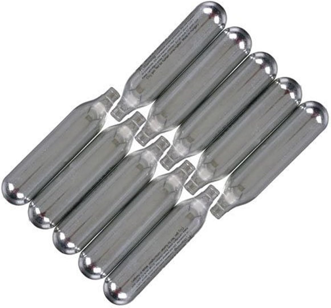 12 Gram CO2 Cartridge for Airsoft Guns- 10 Pack
