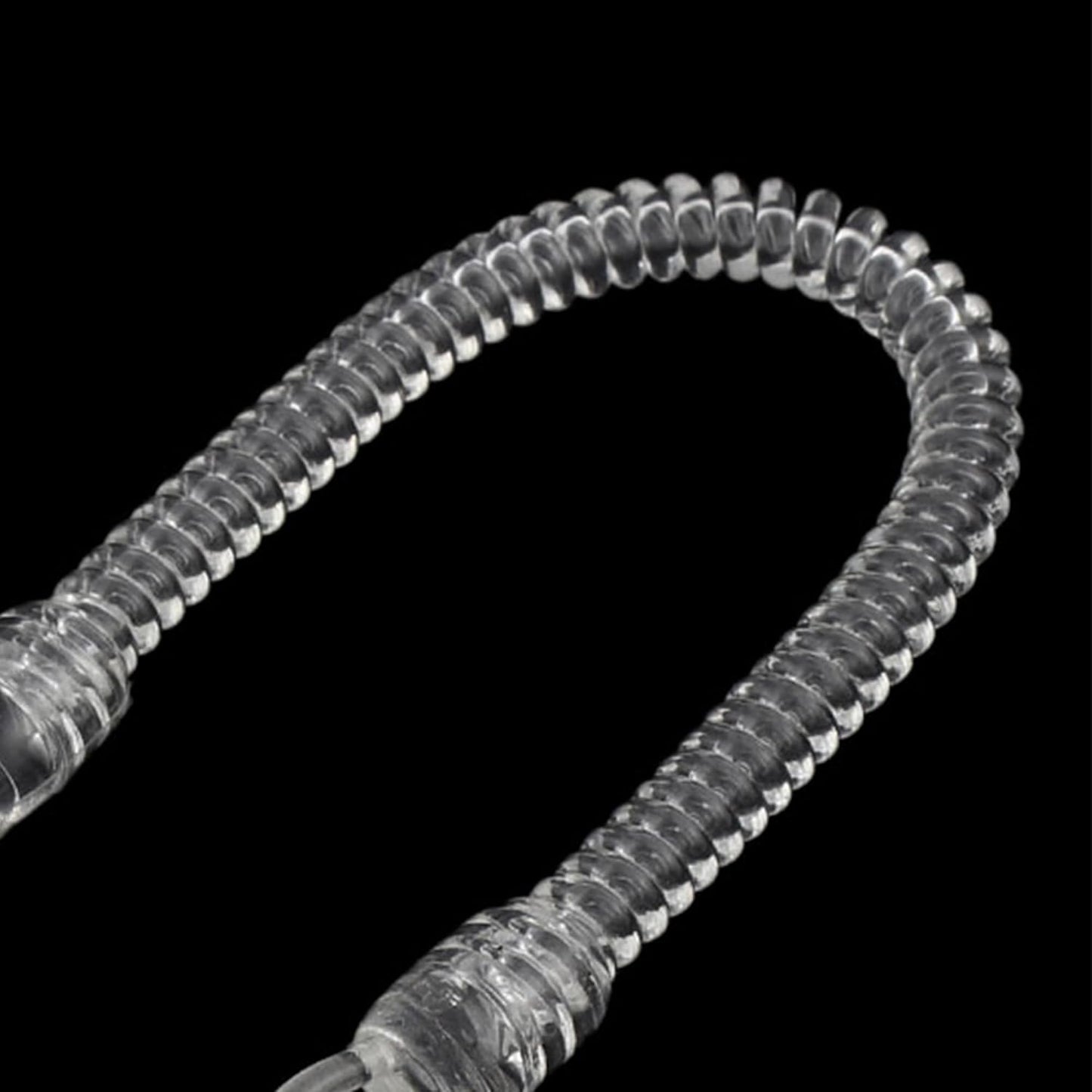 uxcell Carabiner Hook Coil Lanyard Spring Key Chain w Lobster Clasp