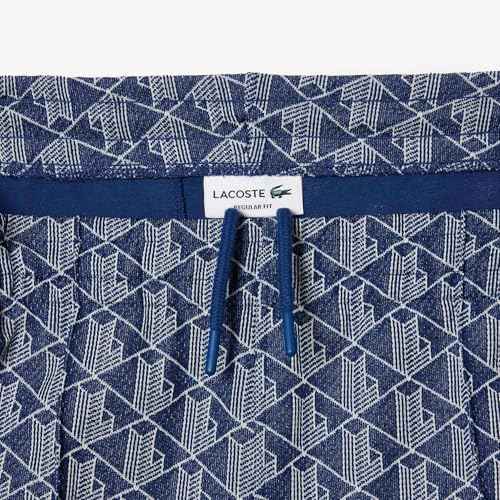 Lacoste Men's Vintage Fit Printed Monogram Track Pant