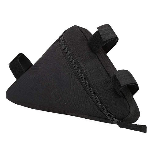 TEUOPIOE Oxford Quick Release Triangle Bike Tool Bag Waterproofs Cycling Frame Bag for Top Tube and Front Saddle Storage Ideal for Road, Mountain, and Commuter Bikes