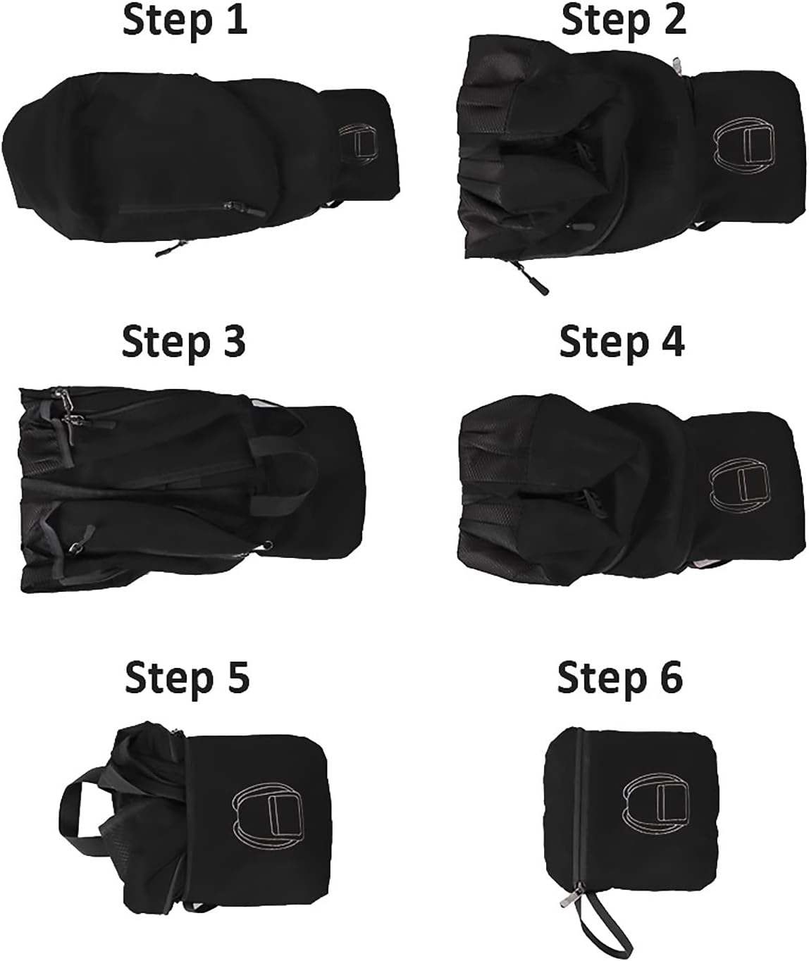 MounTop Outdoor Lightweight Foldable Water Resistant Backpack for Travel Hiking Riding