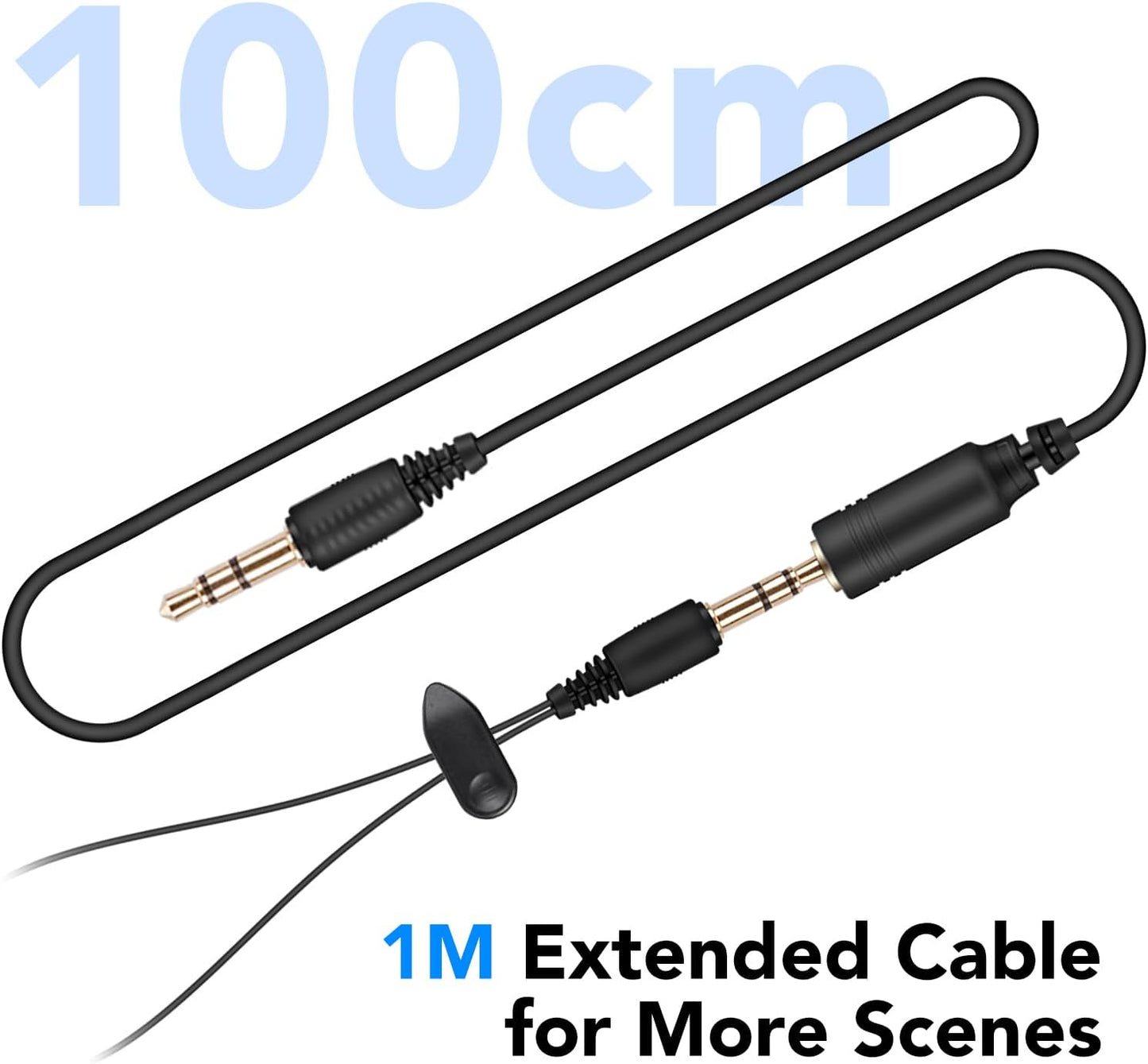 AGPTEK IPX8 Waterproof in-Ear Earphones, Coiled Cable Swimming Earbuds with Stereo Audio Extension Cable, Wired,Black