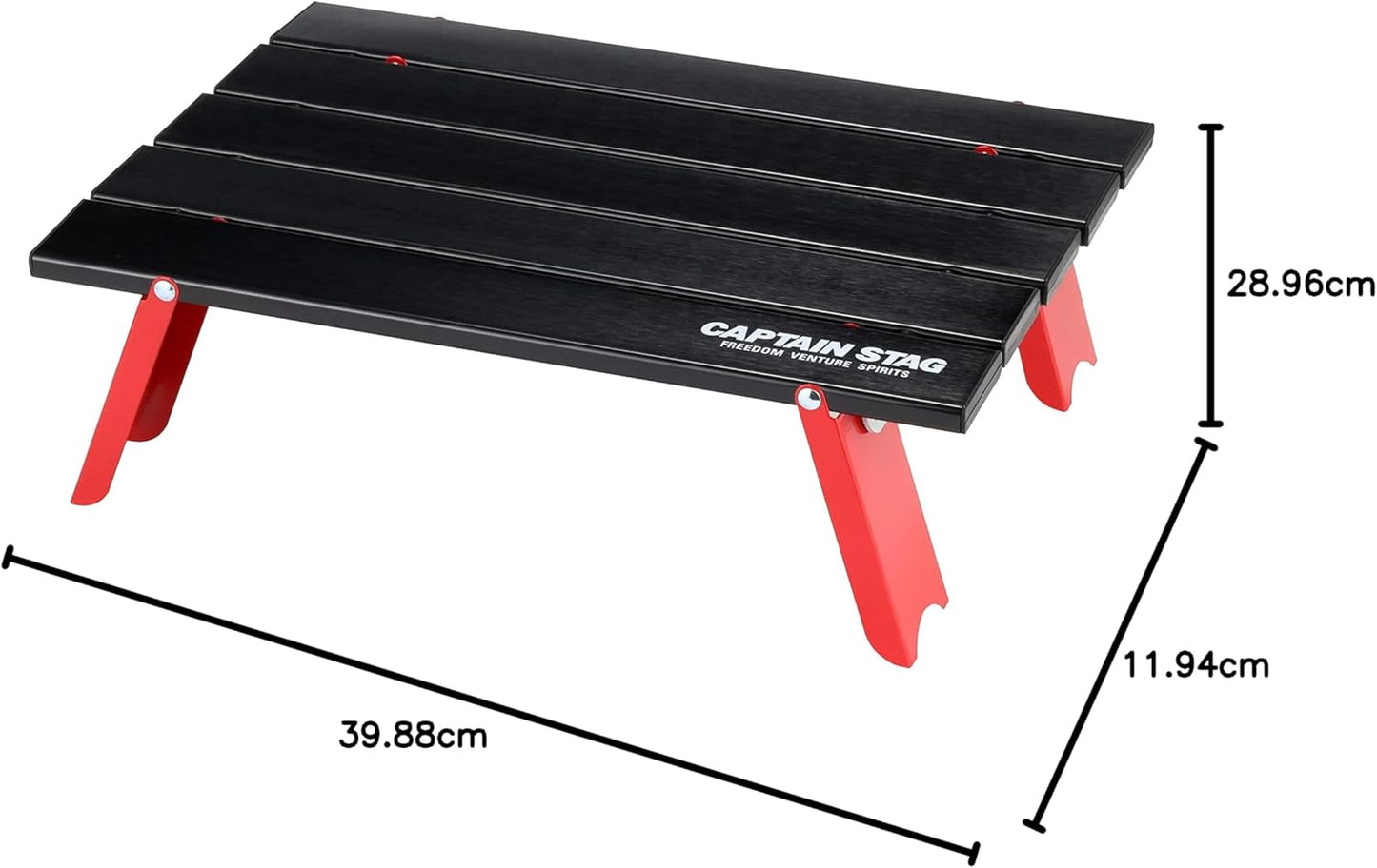 CAPTAIN STAG Aluminum Compact Outdoor Table M-3713