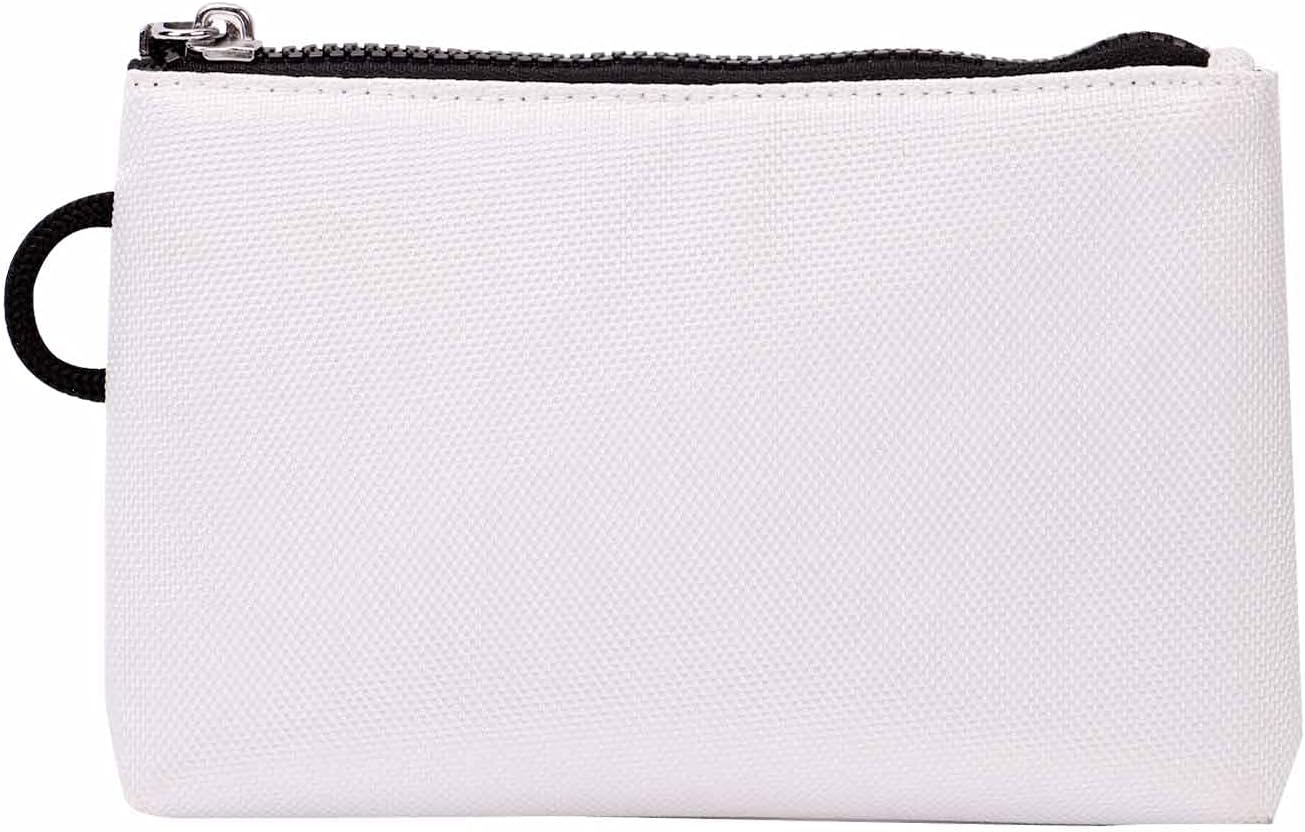 Vaultz Money Bag with Lock - 5 x 7 Inch, Men & Women's Locking Accessories Pouch for Cash, Bank Deposits, Wallet, Medicine, Phone and Credit Cards - BERRY