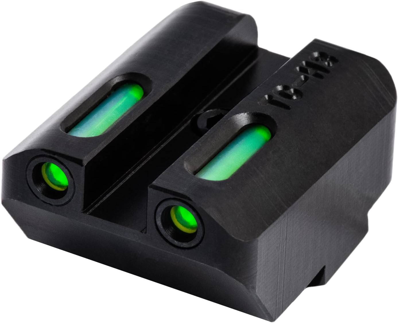 TRUGLO TFX Handgun Sight | Durable Shock-Resistant Compact Brightly Glowing Tritium & Fiber-Optic Xtreme Day/Night Sight for Handguns