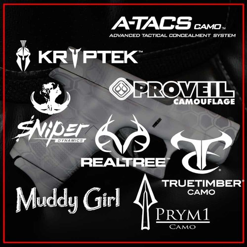 GunSkins Precut Pistol Skin for Sig Sauer P365 Macro - Compatible with Airsoft AEG BB Gun - Vinyl Wrap - Easy to Install - 100% Waterproof - Matte Finish - Made in USA - GS Hand Cannon