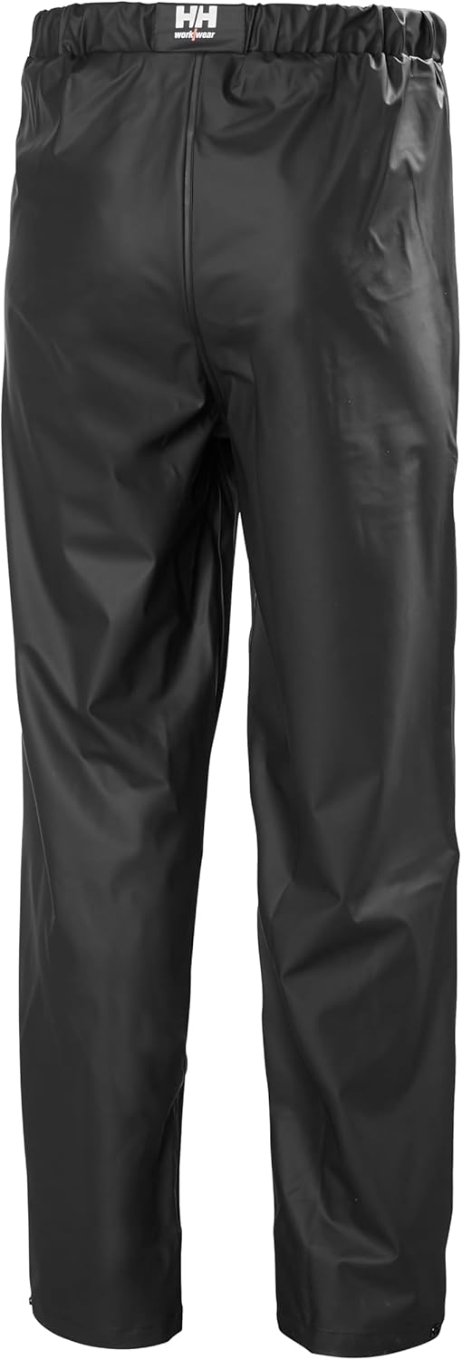 Helly-Hansen Workwear Voss Men's Waterproof Rain Pants - Elastic Waist, Adjustable Hem - Reflective Safety Waterproof Pant