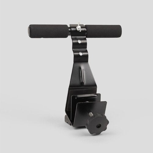 Adjustable Sit-Up Bar for Doorway - Phoenix Fitness RY848 Unisex Crunch Bar with Padded Ankle Support for Abdominal Workouts, Black