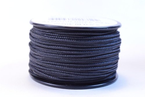 Black Micro Paracord - Durable, Lightweight Cord for Crafts & Survival Gear