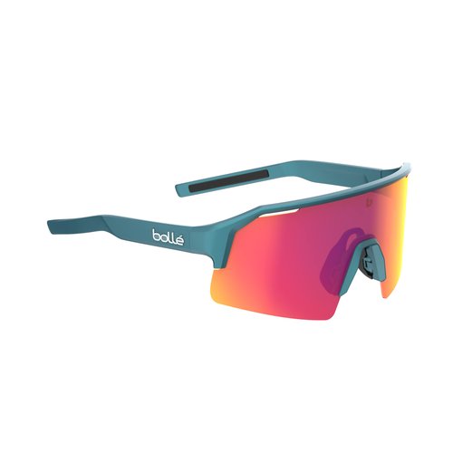 Bollé - C-SHIFTER, Creator Teal Metallic, Volt Ruby, Large, Sunglasses, Unisex, Adult