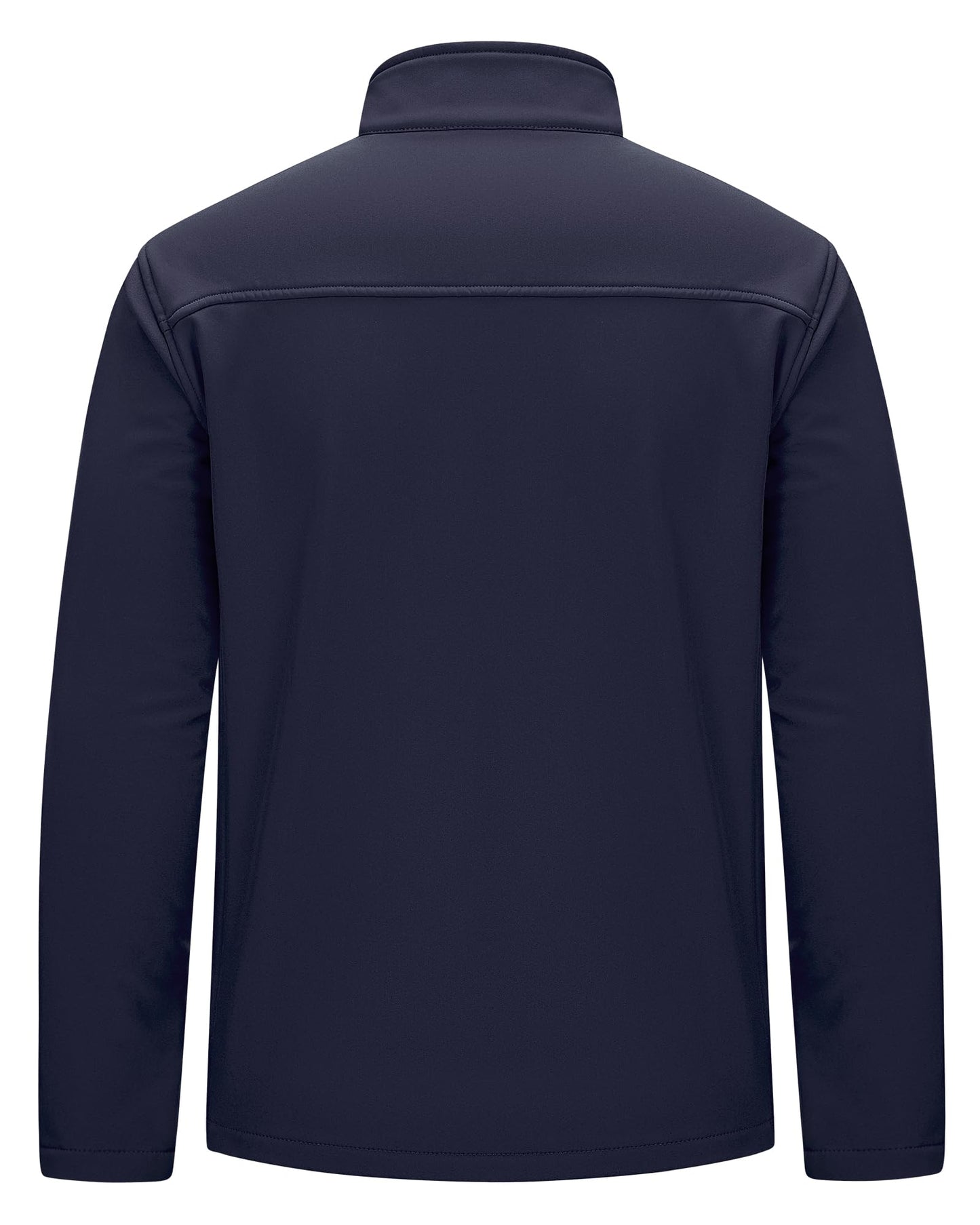 33,000ft Men's Waterproof Softshell Jacket Warm Fleece Lined Windbreaker Lightweight Soft Shell for Travel Hiking Golf