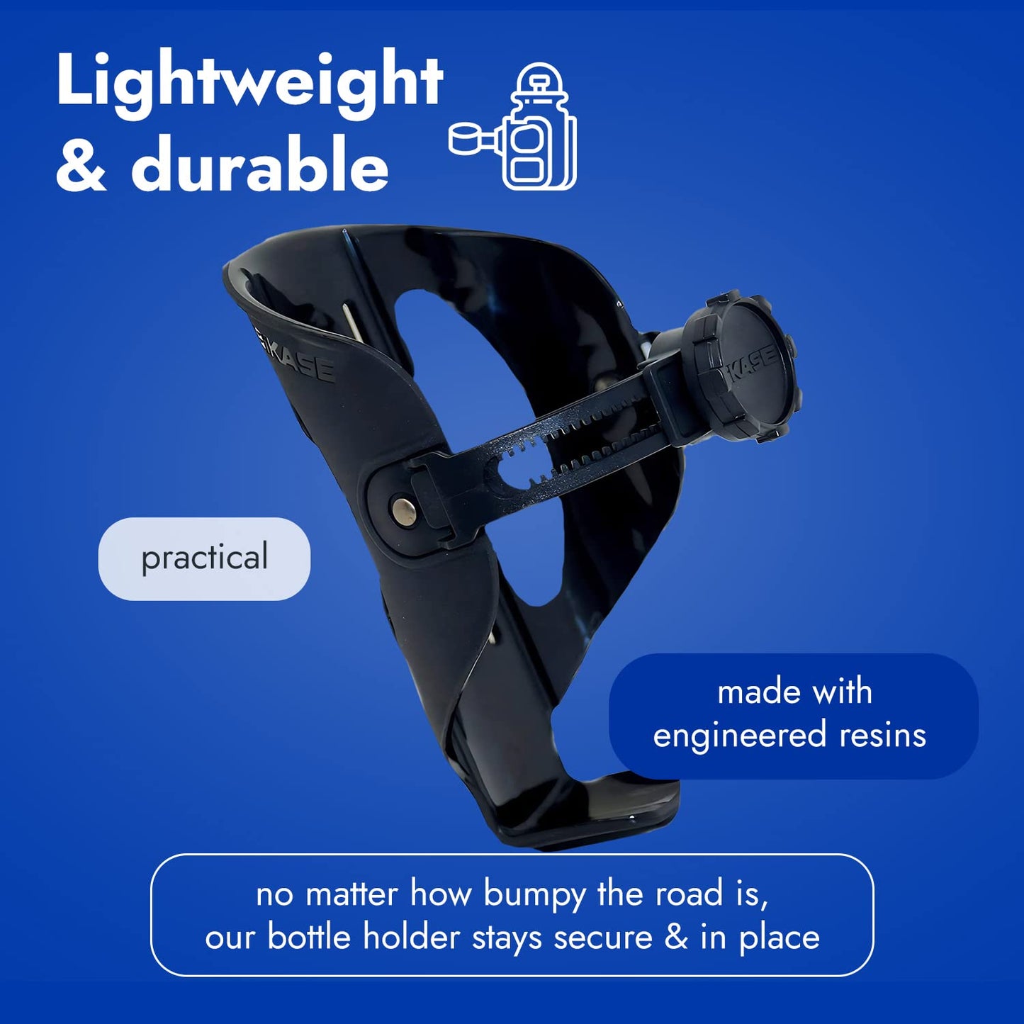 Adjustable Bottle Cage and Universal Phone Bag