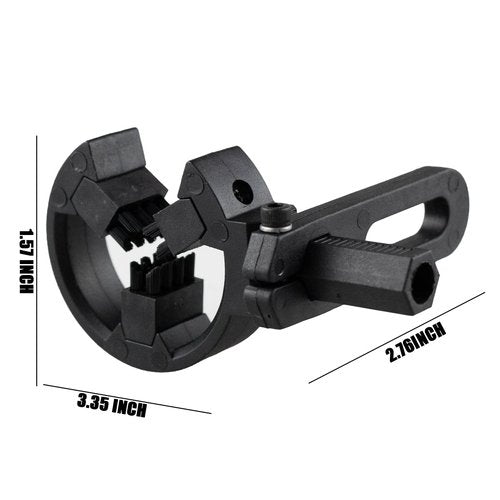 lygchii Arrow Rest for Compound Bows, Archery Arrow Rest Whisker Brush Biscuit Arrow Rest for Hunting Shooting Targeting