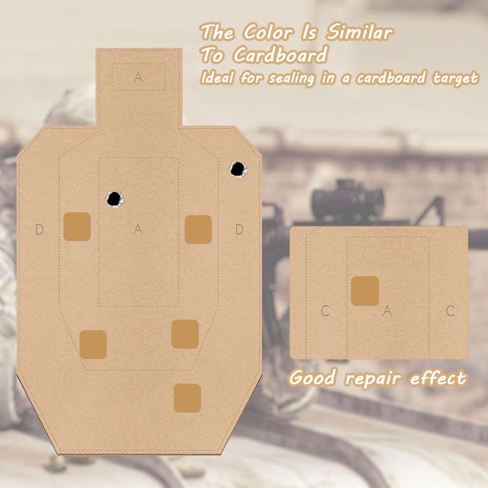 3000 Pieces 3 Rolls Square Target Pasters for Shooting Target Stickers Self Adhesive for Shooting Range Practice Shooting Cardboard Targets Paper (Yellow)