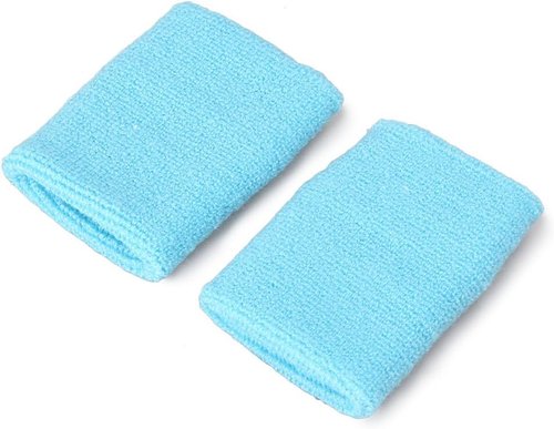 Mallofusa 10 Pack Colorful Sports Basketball Football Absorbent Wristband Party Outdoor Activity
