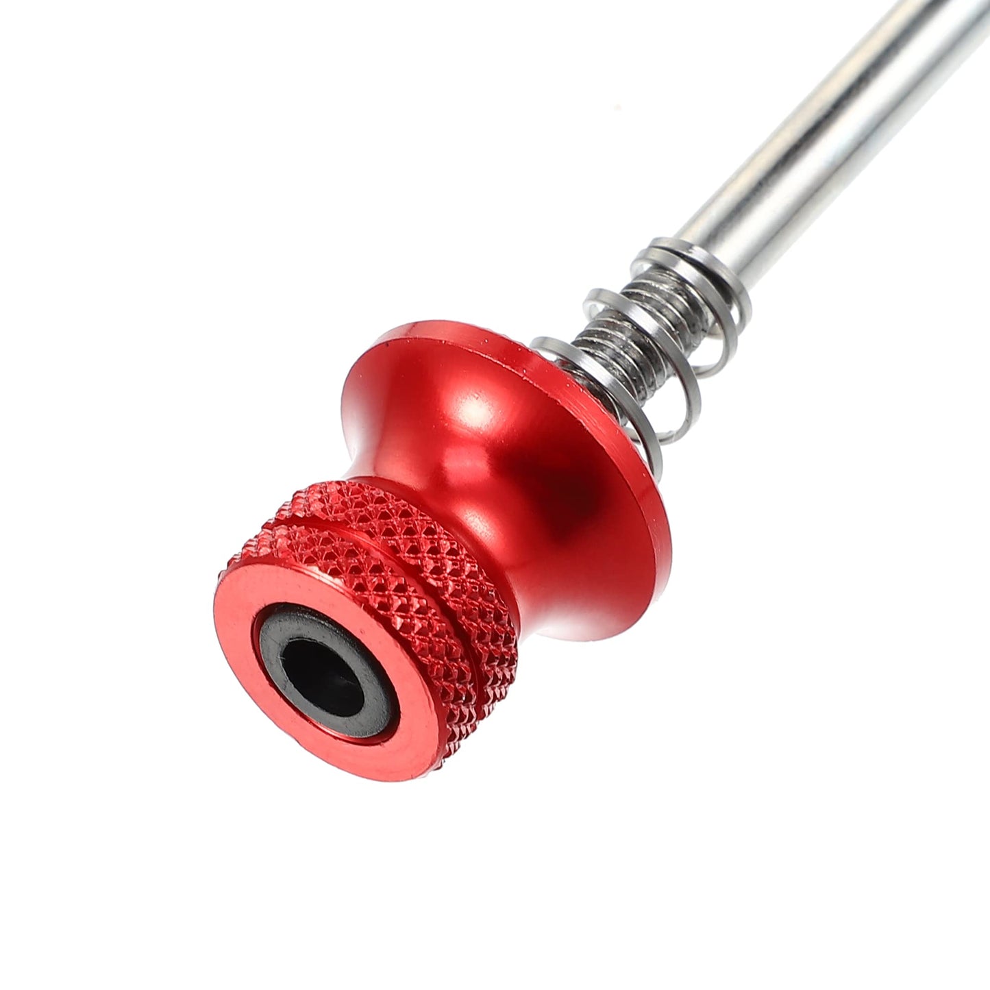 X AUTOHAUX 2 Pcs Bike Bicycle Quick Release Axles Skewers Lever Front Rear Bike Axle Wheel Hub 15cm 5.91" 18.5cm 7.28" Red for MTB Moutain Road Bike