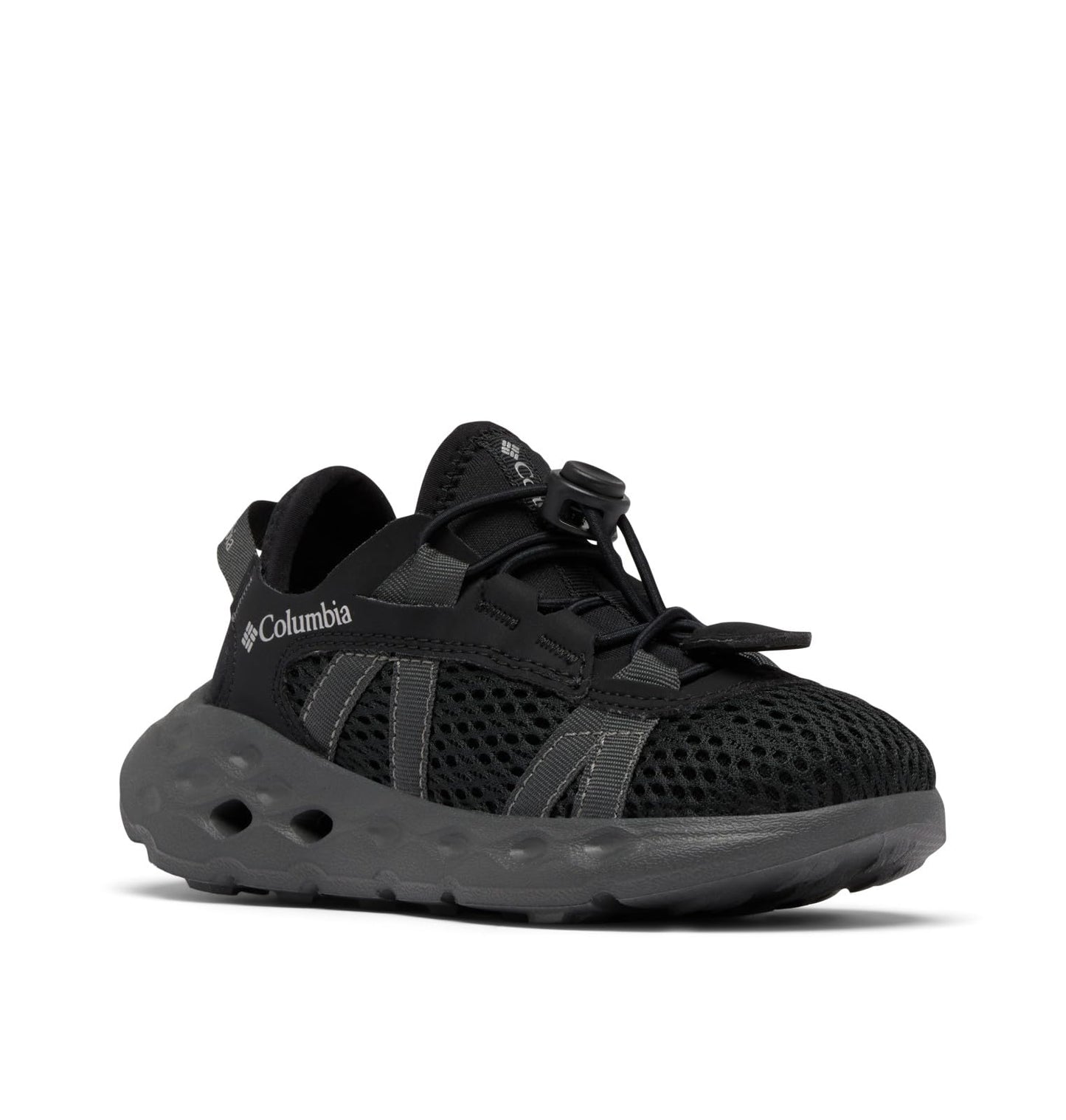 Columbia Youth Unisex Drainmaker XTR, Black/Pure Silver, 13
