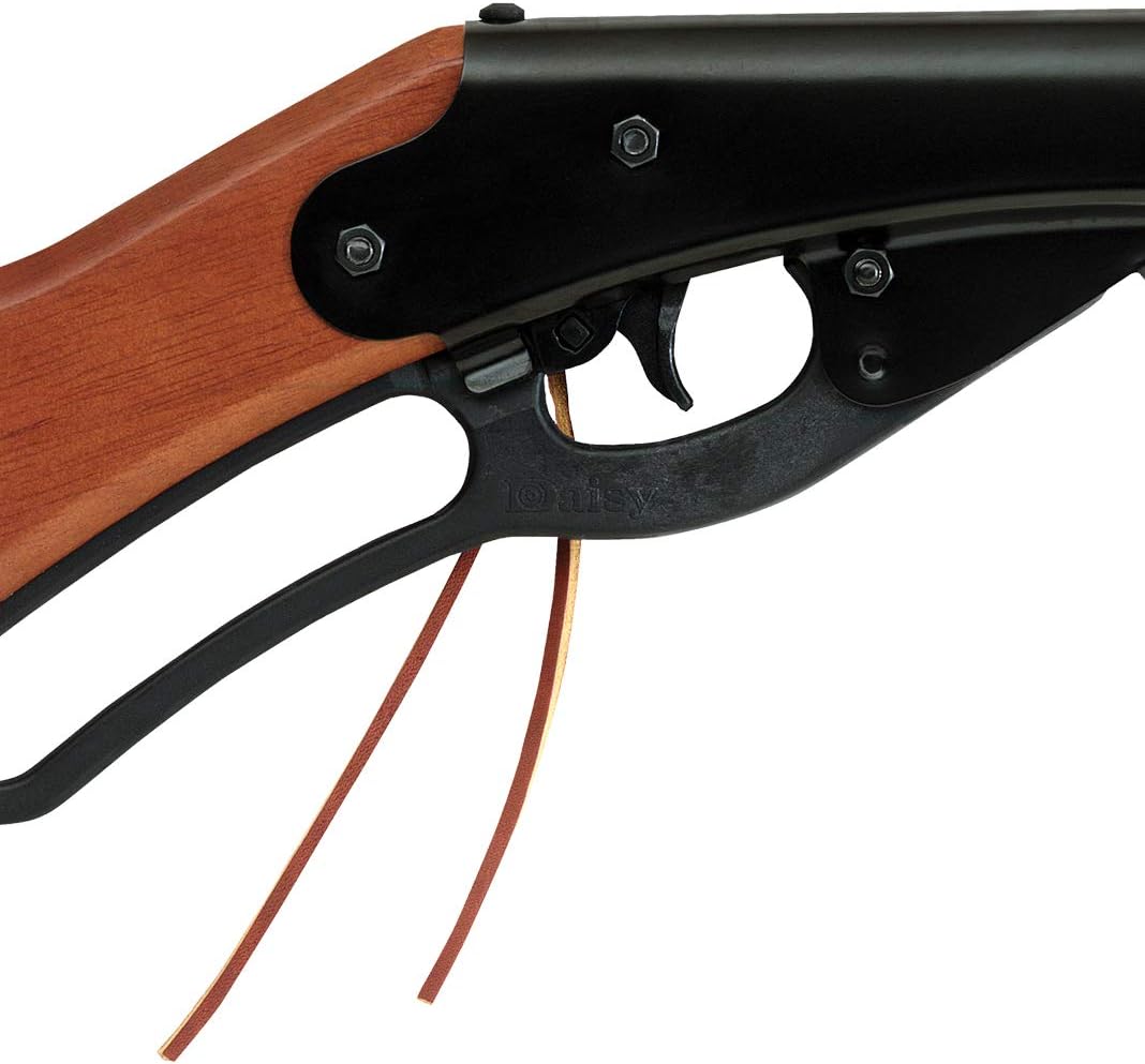 Daisy Outdoor Products Model 1938 Red Ryder BB Gun, Wood Grain, Overall Length: 35.4 Inch