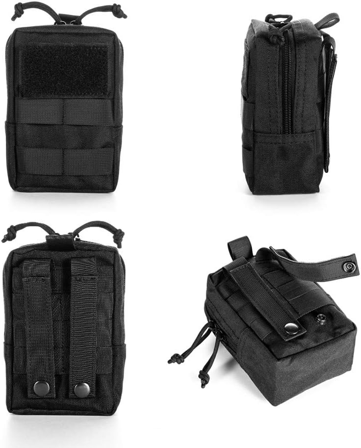 Upgraded Tactical Water Bottle Holder | Molle Pouch for Travel & Hydration