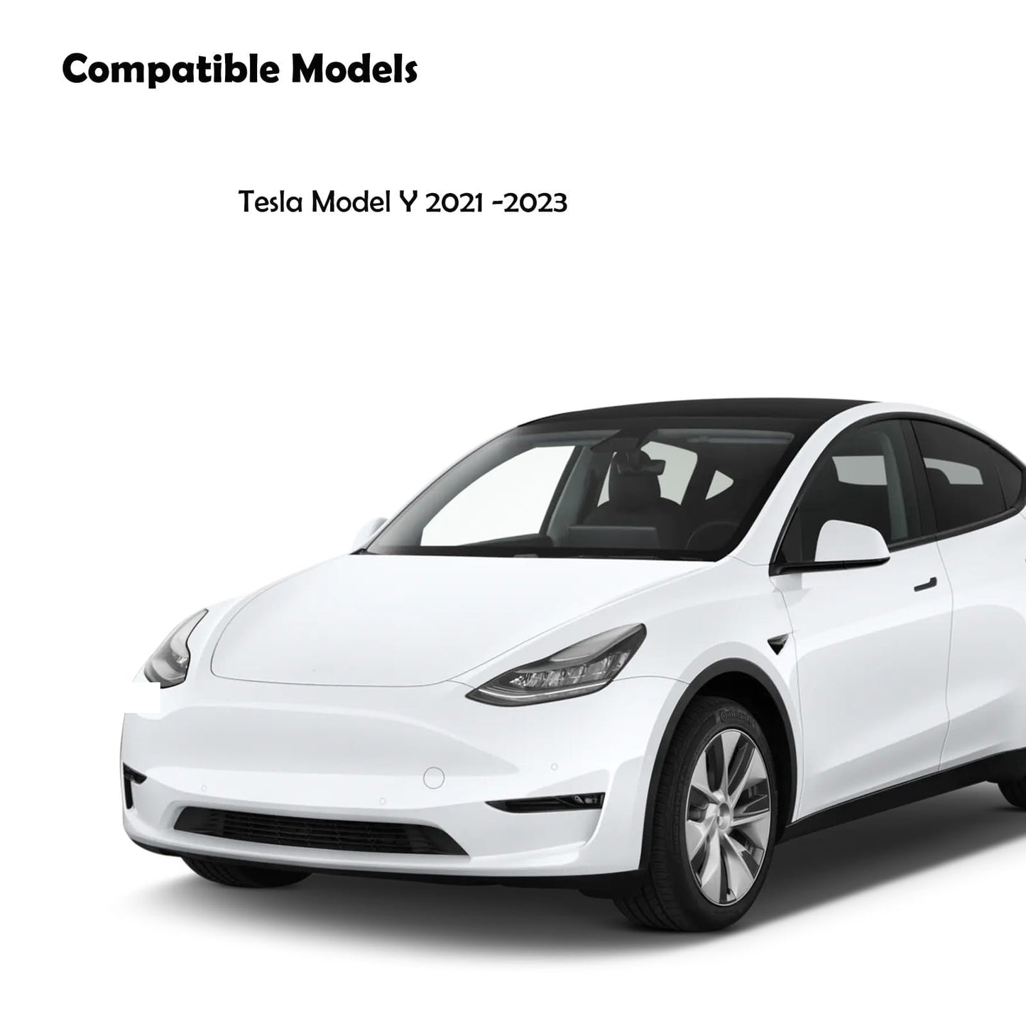 Center Console Safe Vault - KEREN Console Gun Safe Box Compatible with Tesla Model Y 2021-2024, Electronic Number Lock