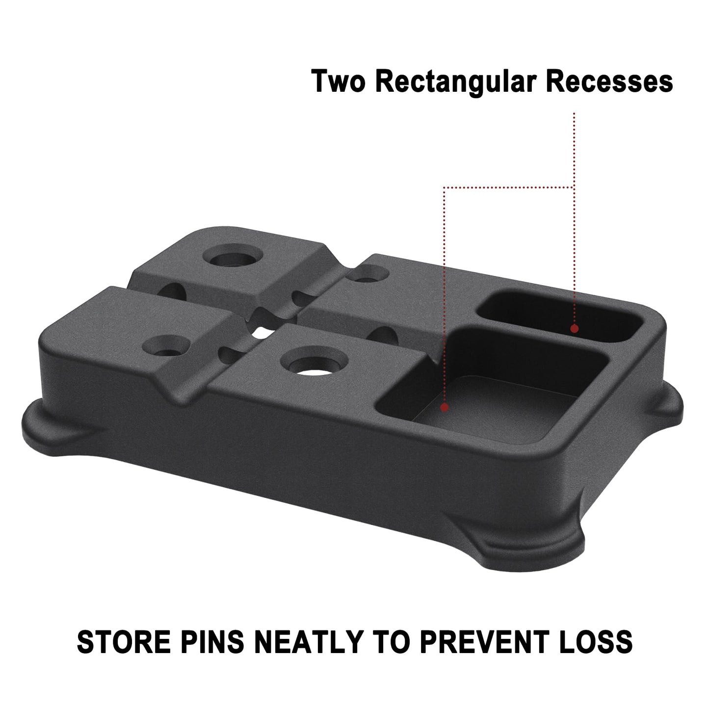Pridefend Bench Block, Universal Armorers Block, Upgraded Larger Stable Bench Block,Made with Non Marring Materials for Glock and Other Guns