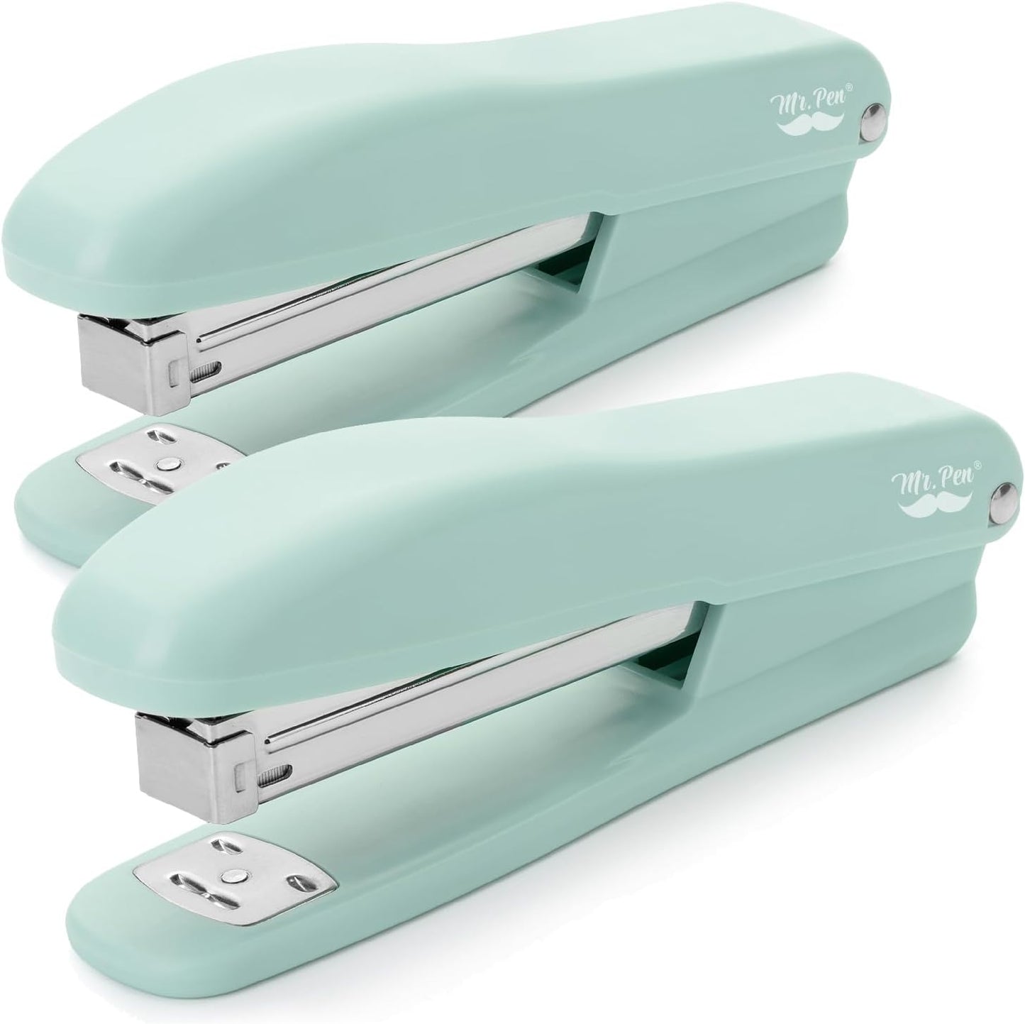 Mr. Pen- Staplers with 200 Staples, 20 Sheet Capacity, Pack of 2, Staplers for Desk, Office Stapler, Desk Stapler, Stapler with Staples, Black Stapler, Paper Stapler, Stapler and Staples