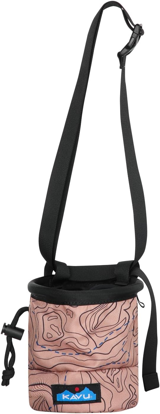 KAVU Peak Seeker Chalk Bag for Rock Climbing, Gymnastics, and Weightlifting