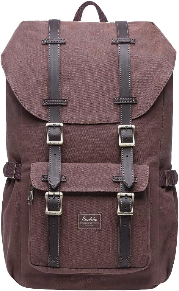 KAUKKO Backpack, (Black (E5-3), 45 x 27 x 17cm (HxBxT)