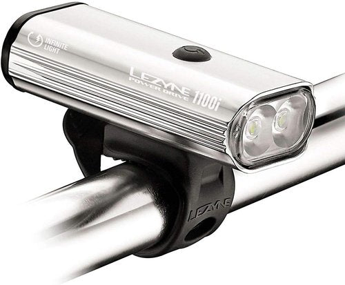 LEZYNE Power Drive 1100i Loaded Headlight Kit Silver, One Size