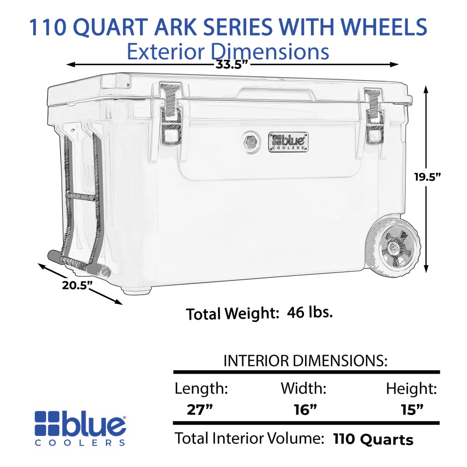 110 Quart Gray Wheeled Cooler + Soft Sided Cooler Tote