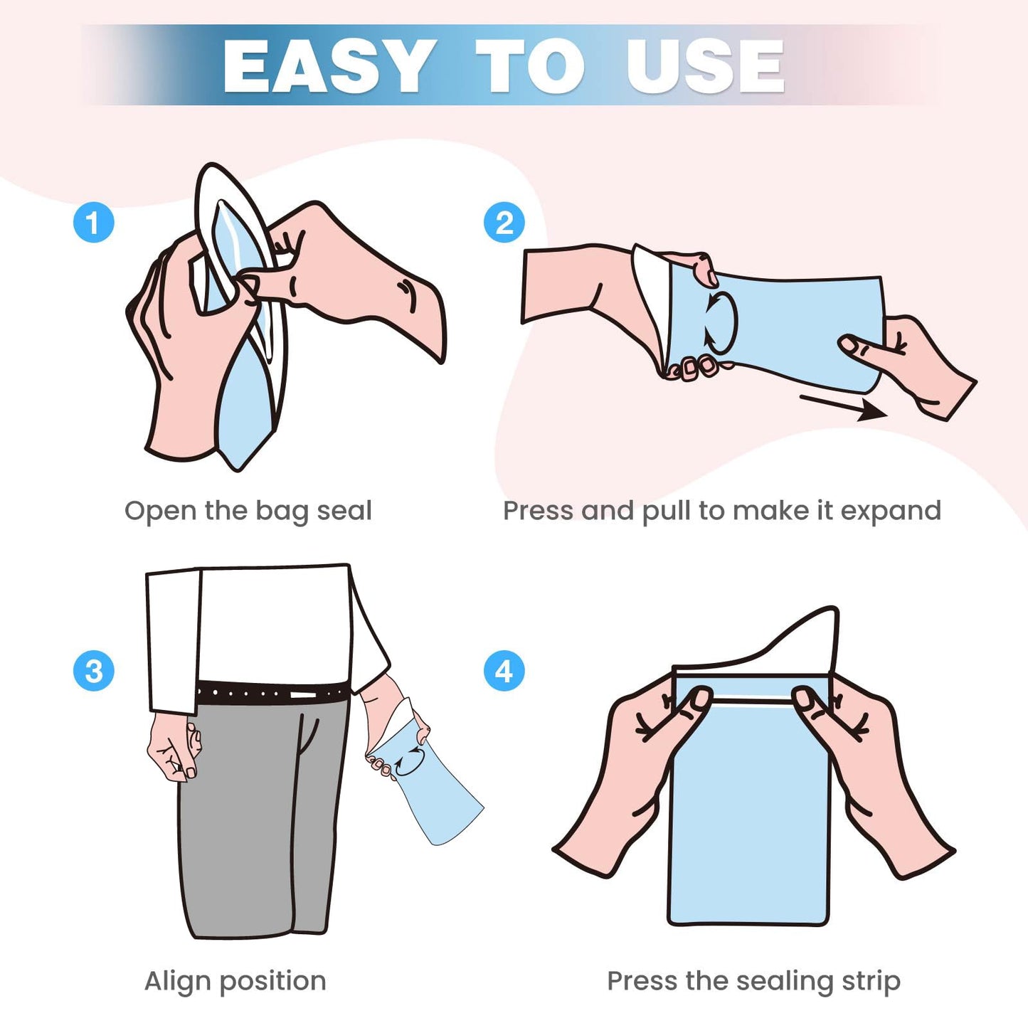 12PCS Disposable Urine Bags,900ML Pee Bags for Travel for Women/Men with Big Funnel,Leak-Proof Emergency Portable Travel Urinal and Vomit Bags for Travel,Car,Camping,Traffic,Pregnant, Patient, Kids