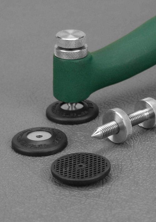 Caldwell Replacement Feet for The Rock BR with Rubber Coating for Range Sight In and Shooting Stability