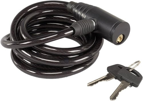 Hunters Specialties 6 ft Cable Lock with Key - Hunting Weather-Resistant Heavy Duty Anti-Theft Security Cable for Treestands, Trail Cameras & Outdoor Gear (3 Pack)