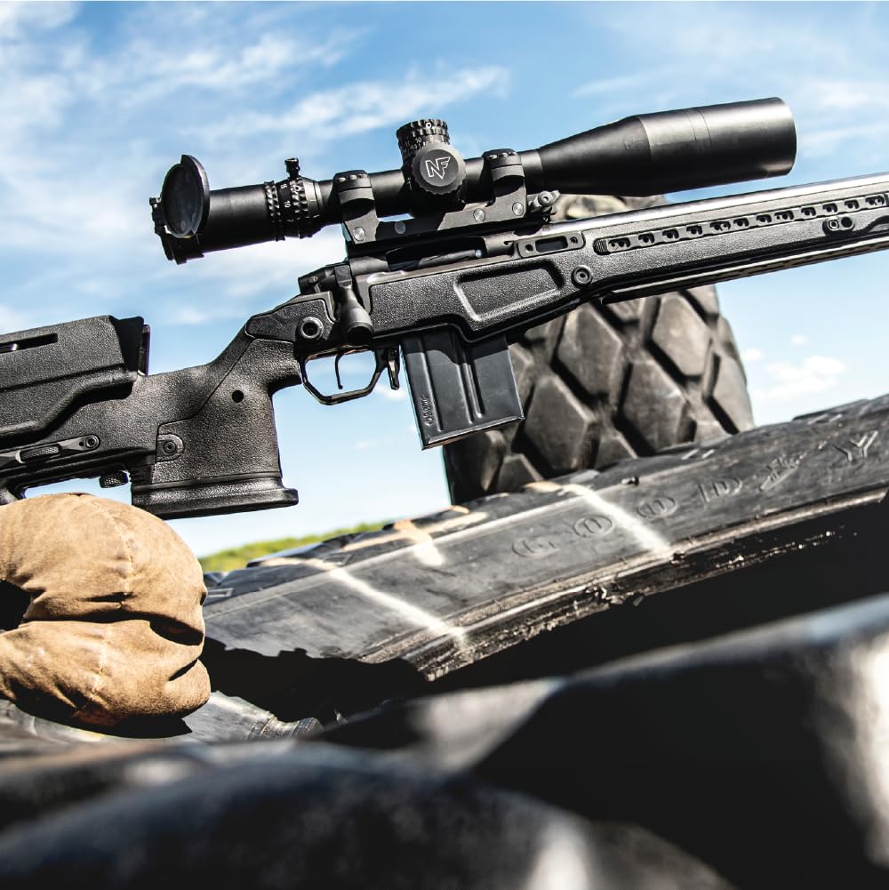 MDT 35mm 1.18" Low One-Piece Scope Mount, Robust Clamping, Integrated Recoil Lug, Accessory Scope Ring Cap Compatible, Black (106975-BLK)
