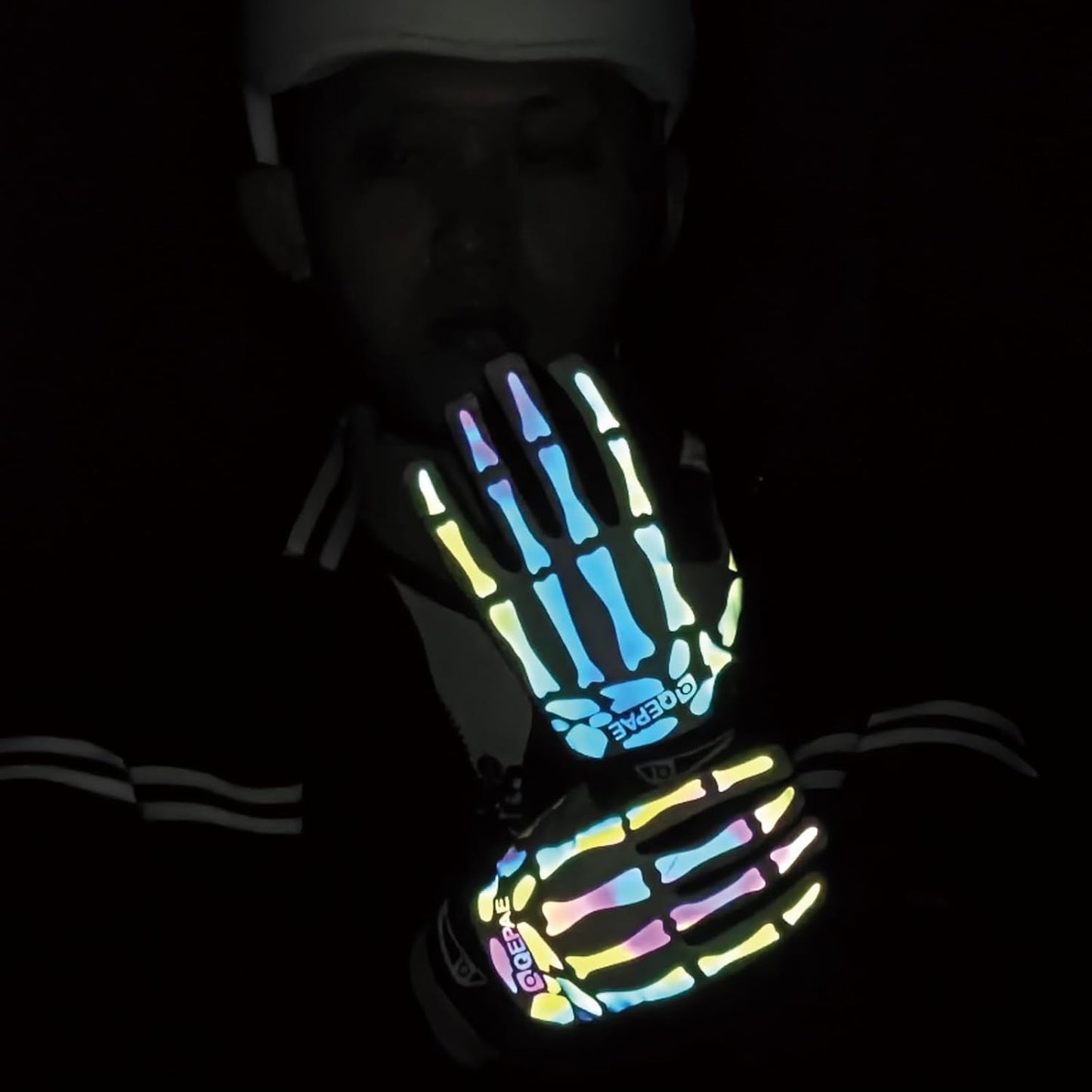 Skeleton Cycling Gloves | Breathable Shock-Absorbing Gloves for Men, Women & Kids