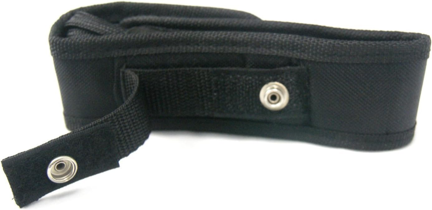 2pcs Tactical Flashlight Pouch Holster Belt Clip for 5"-7" Flash Light