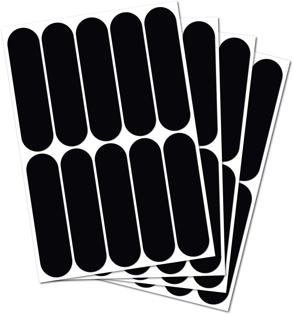 2 x Kit of 10 Retro Reflective Stickers for Motorcycle, Helmets, Bike, Scooters, Stroller, Buggy, ... - Universal Adhesive - 3M™ Technology - High Visibility - Discreet - Design - Grip