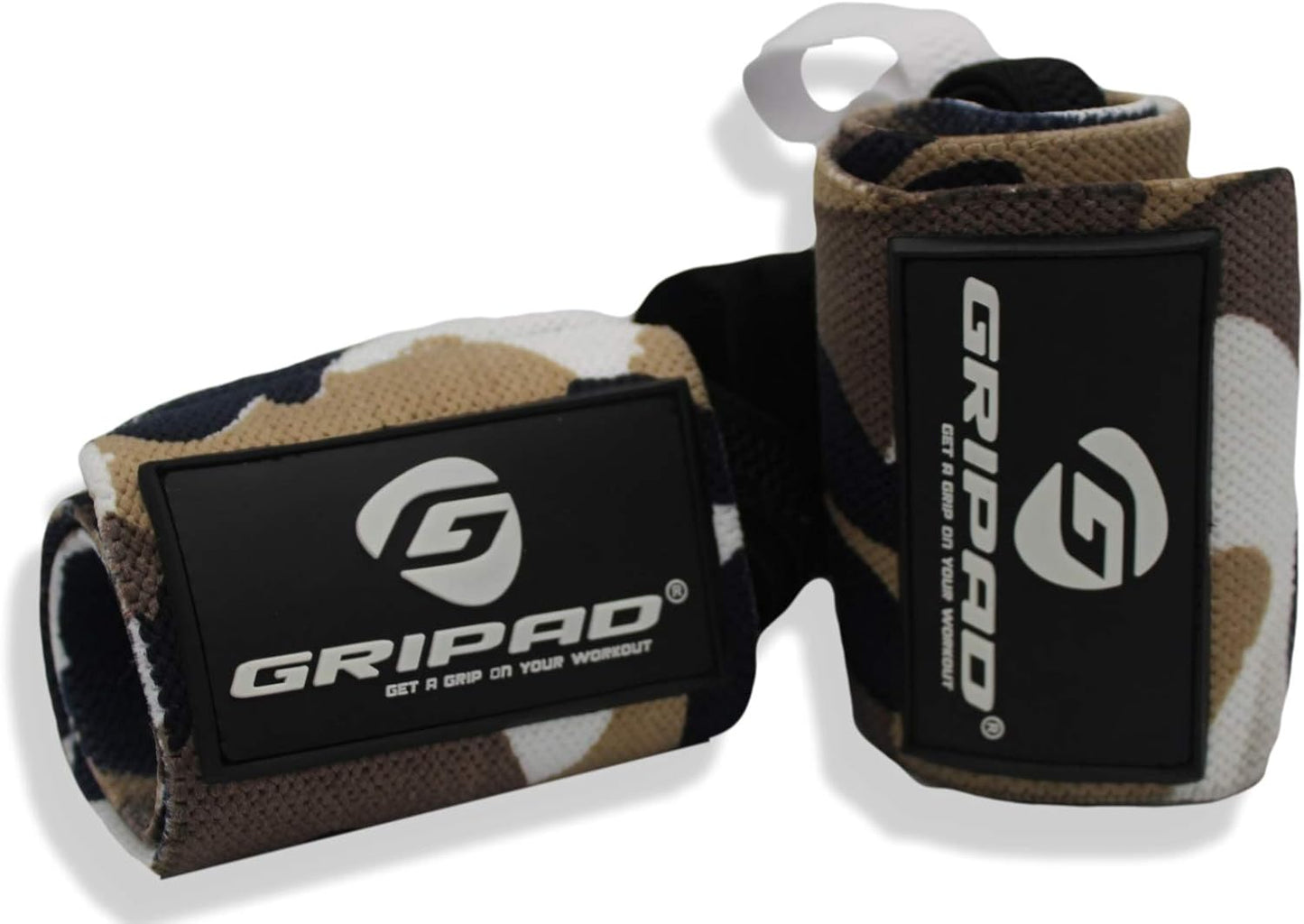 12" x 3" Weight Lifting Support Wrist Wraps, Strong Wrist Wraps, 2 Thumb Loops – Great for Weightlifting, Powerlifting, Bodybuilding, Strength & Cross-Training.
