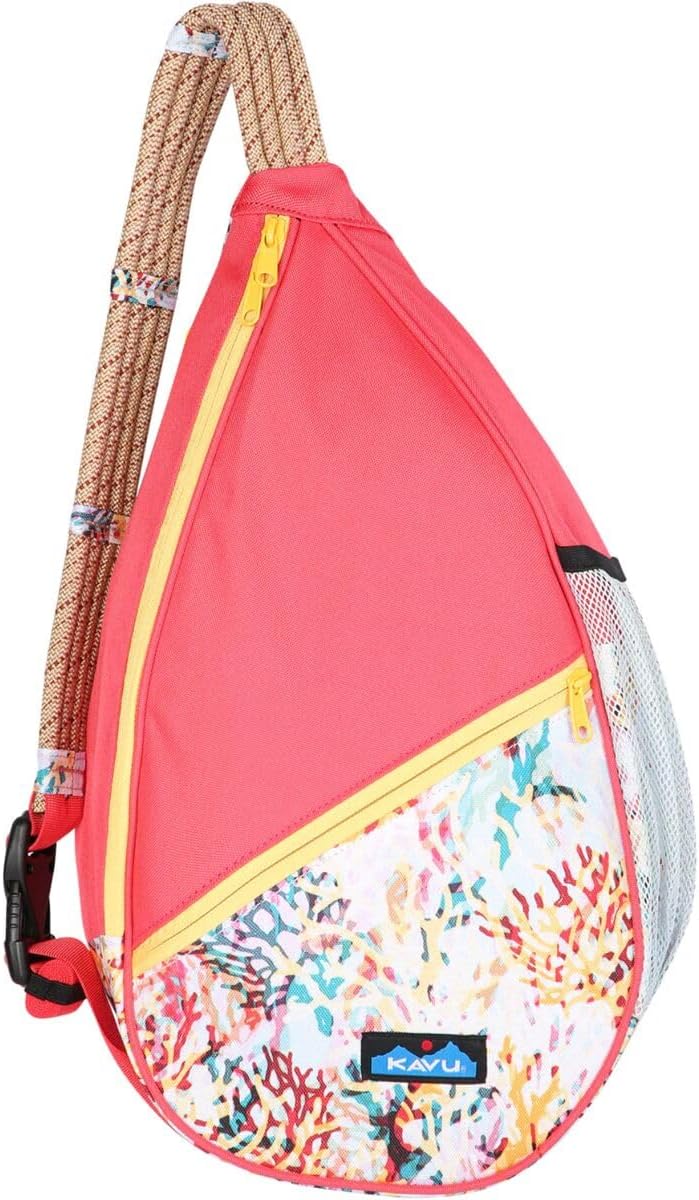 KAVU Paxton Pack Backpack Rope Sling Bag - Jet Black