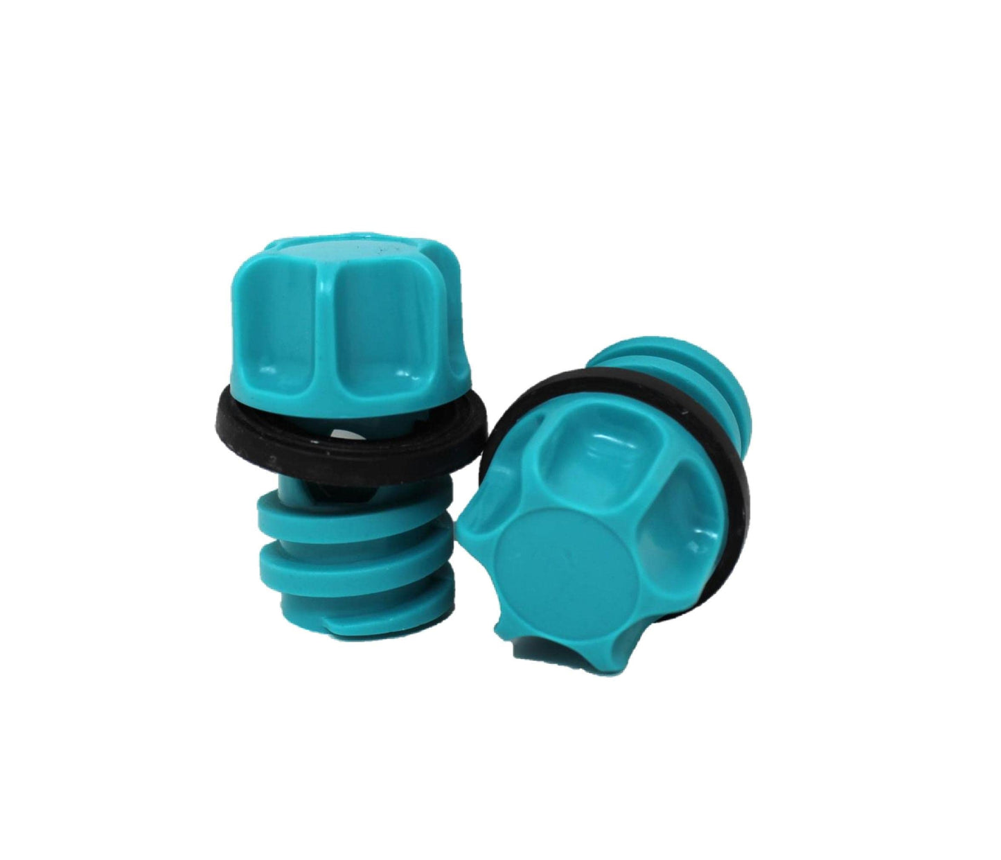 JSP Manufacturing Cooler Drain Plug & Gasket Assembly Teal Compatible with Yeti, RTIC, ORCA, OVO, Bird Dog Coolers 70QT 110QT (1)